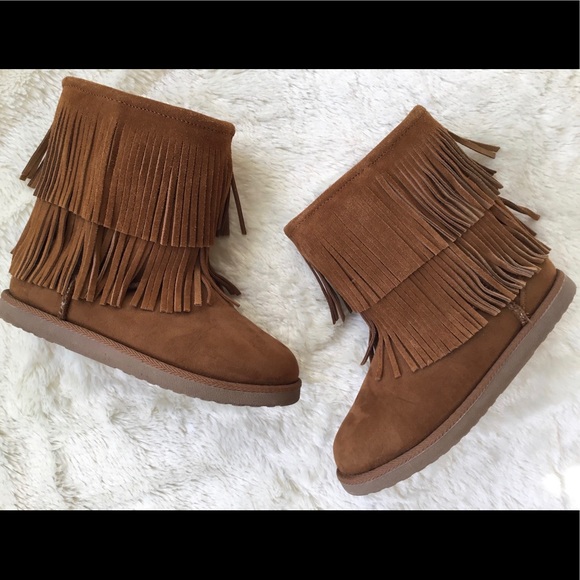 fringe boots target